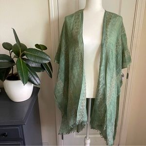 Olive Green Kimono